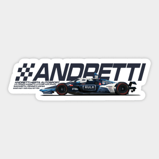 Marco Andretti 2022 (dark blue) Sticker